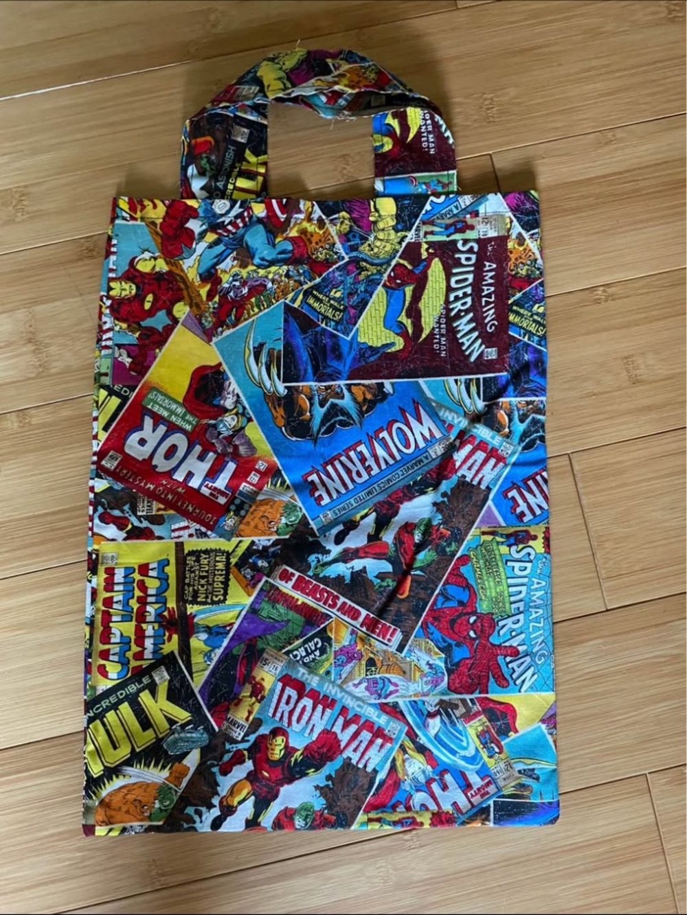 Handmade Halloween trick or treat bag